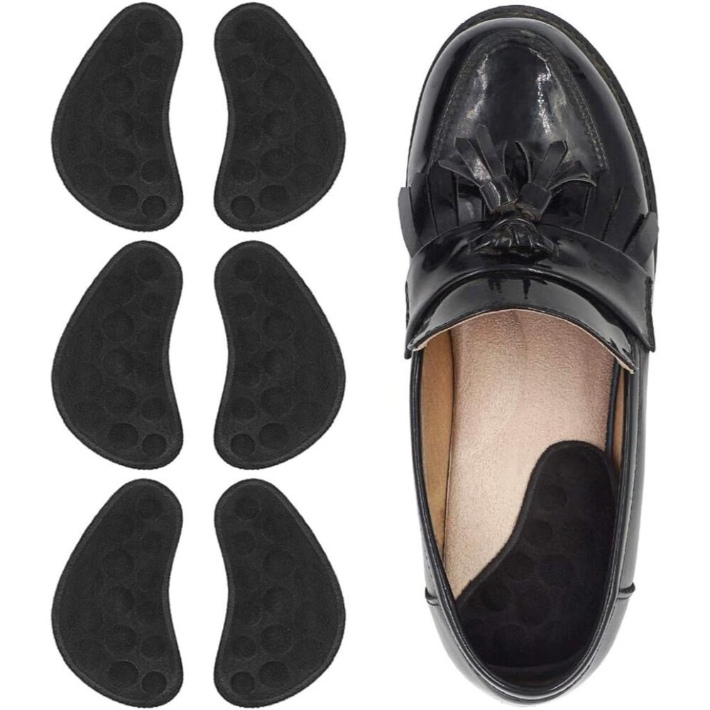 s Supination & Over-Pronation Corrective Shoe Inserts, Medial & Lateral Heel Wed